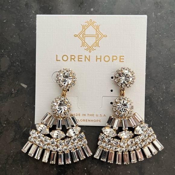 Chloe Statement Earrings by Loren Hope - Picture 3 of 3